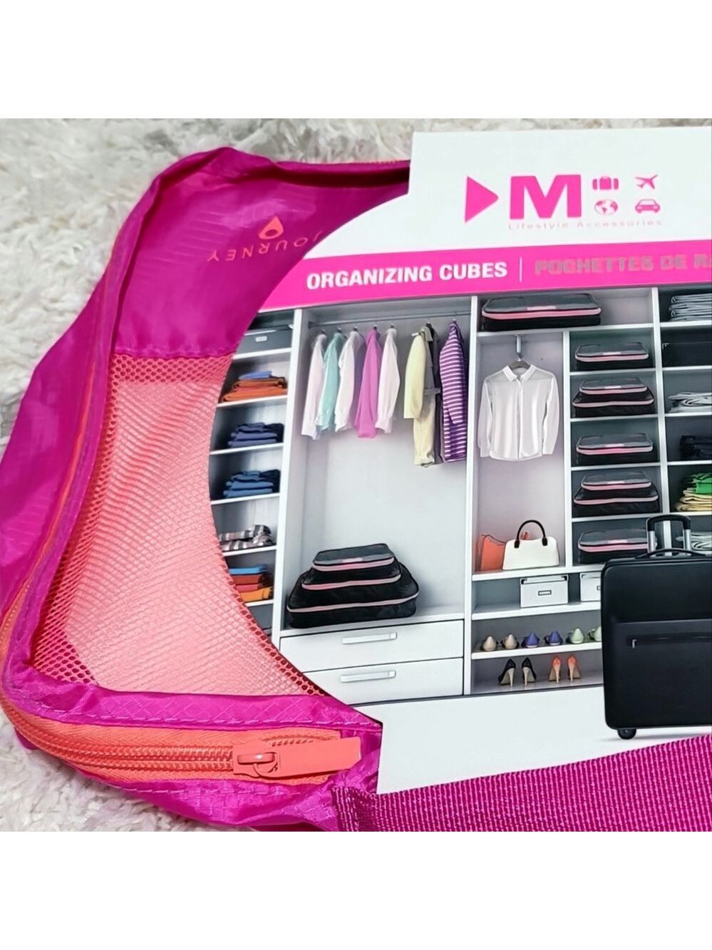 NEW M Lifestyle Accessories Organizing Cubes (3 Pieces)